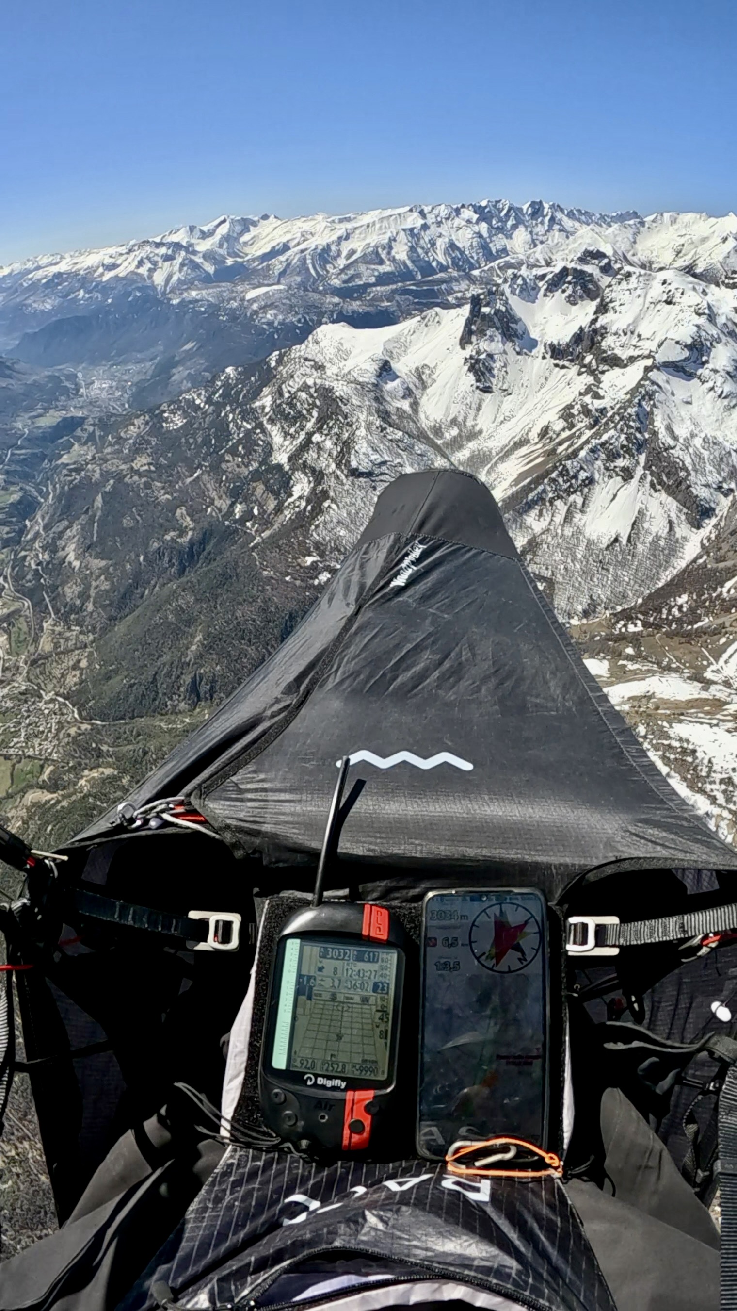 Pilota che vola